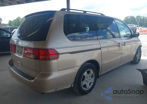 2000 Honda Odyssey Ex z USA, uszkodzony, nr VIN 2HKRL1862YH607867